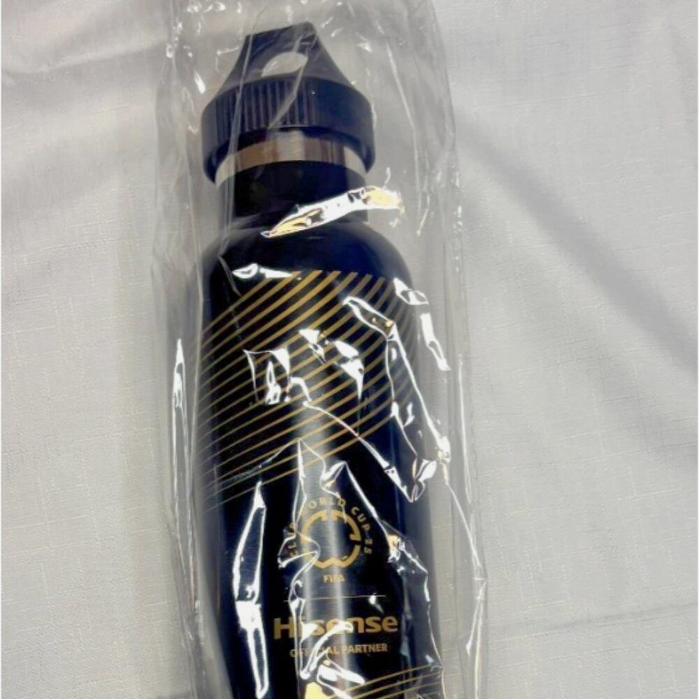 Fifa Football Soccer World Cup 2025 Metal Water Bottle BNWT Official Licensed